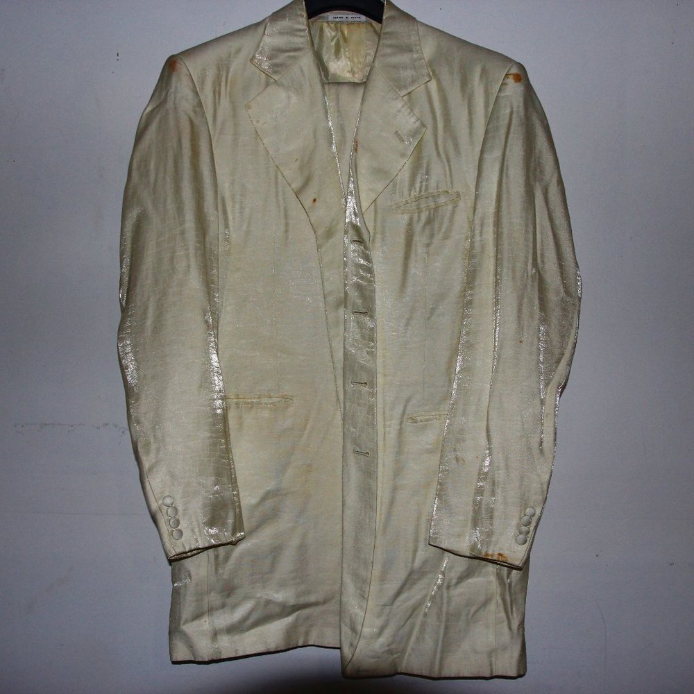 Falcone Off-White Suit and Blazer